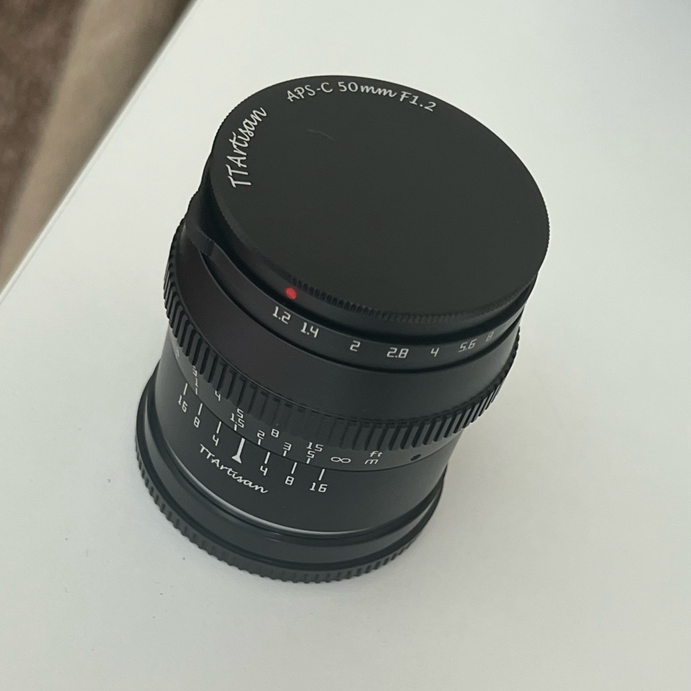 TTArtisan 50mm F1.2 APS-C Lens Sony E Mount - Picture 2 of 10